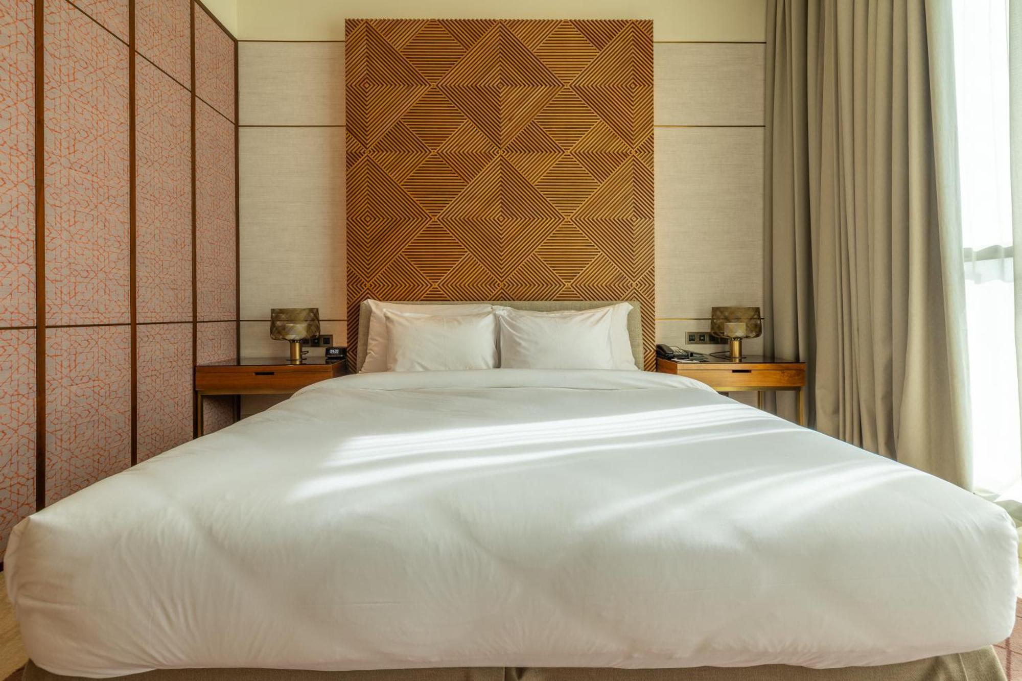 Shirvan Hotel City Yard Dżedda Zewnętrze zdjęcie A bed