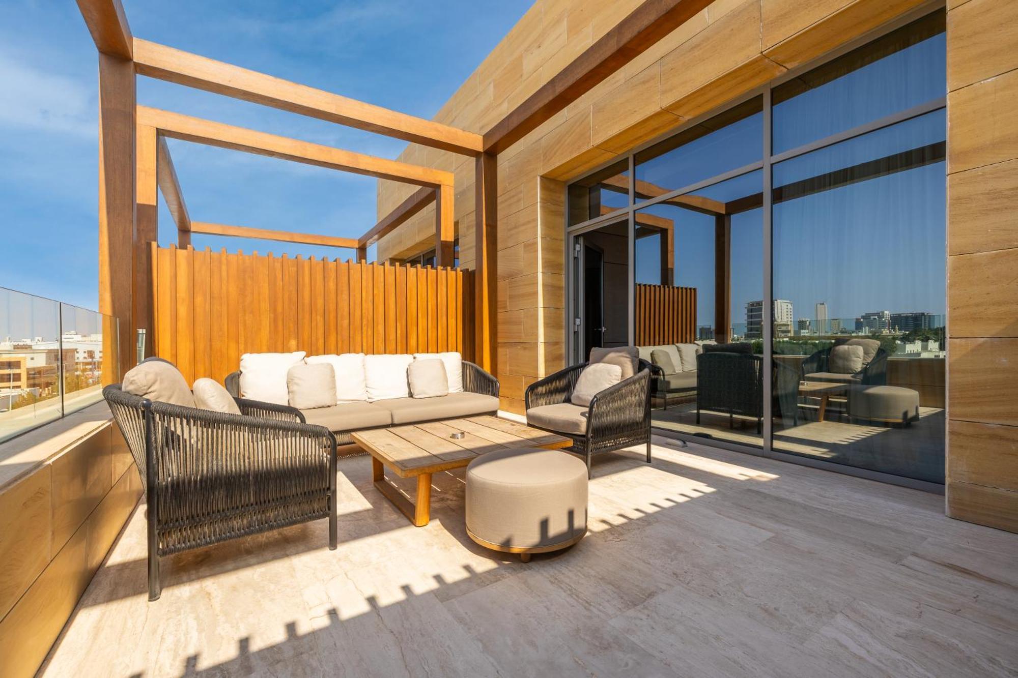 Shirvan Hotel City Yard Dżedda Zewnętrze zdjęcie The Terrace